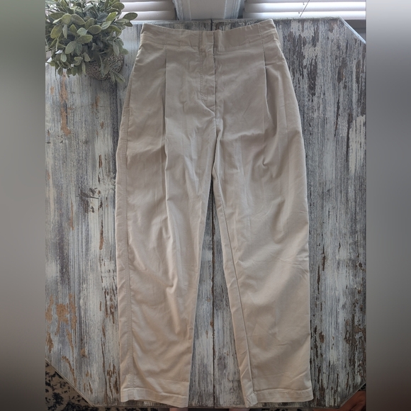 Aritzia Wilfred Free Day Off High Rise Pant Khaki Women's 6 - Picture 2 of 9